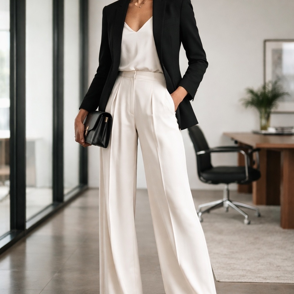 J.Crew 365 Black Open Front Blazer Size 4 Minimalist Workwear